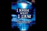 I Know What I Saw (2009)