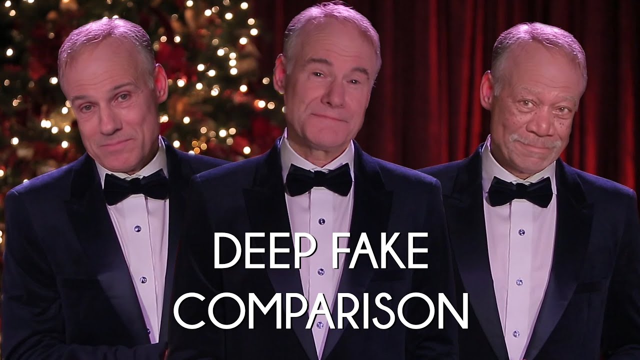 Deep Fake Comparison - Deeper metrics of Christmas by Jim Meskimen